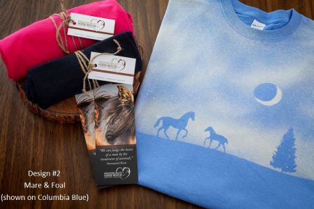 Mare and foal t-shirt